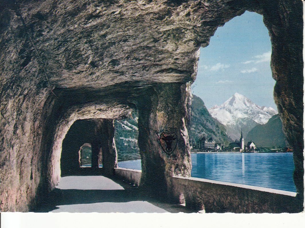 Cartoline postali: Axenstrasse ca. 1965 – Usato da Bürglen TG venduto da StampGraf