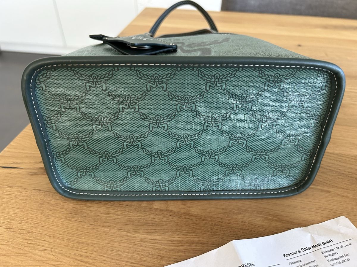 Mcm Borse da donna: MCM Himmel mini Handtasche Grün – Nuovo (secondo la descrizione) da Pratteln venduto da Fashionette.D.D. 3