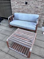 Interio Gartenbank mit Tisch aus Holz