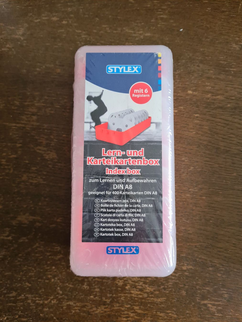 Contenitori & Simili: Stylex A8 Lernkartenbox Karteikartenbox Indexbox – Nuovo (secondo la descrizione) da Escholzmatt venduto da FuyuIgloo