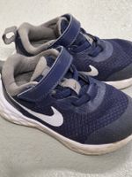 Nike Kinderschuhe blau mit Klettverschluss Gr. 23.5