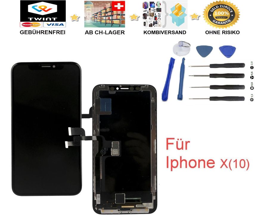 Bildschirm Display iphone x (10) Iphonex Touchscreen | Kaufen auf Ricardo
