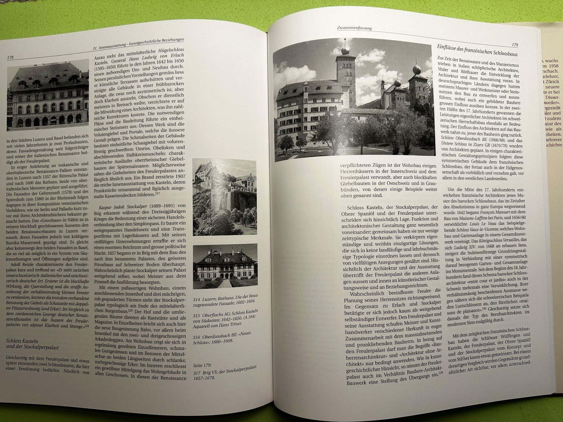 Bücher: Jürg Davatz: Der Freulerpalast in Näfels. – Gebraucht aus Zürich von allp 8