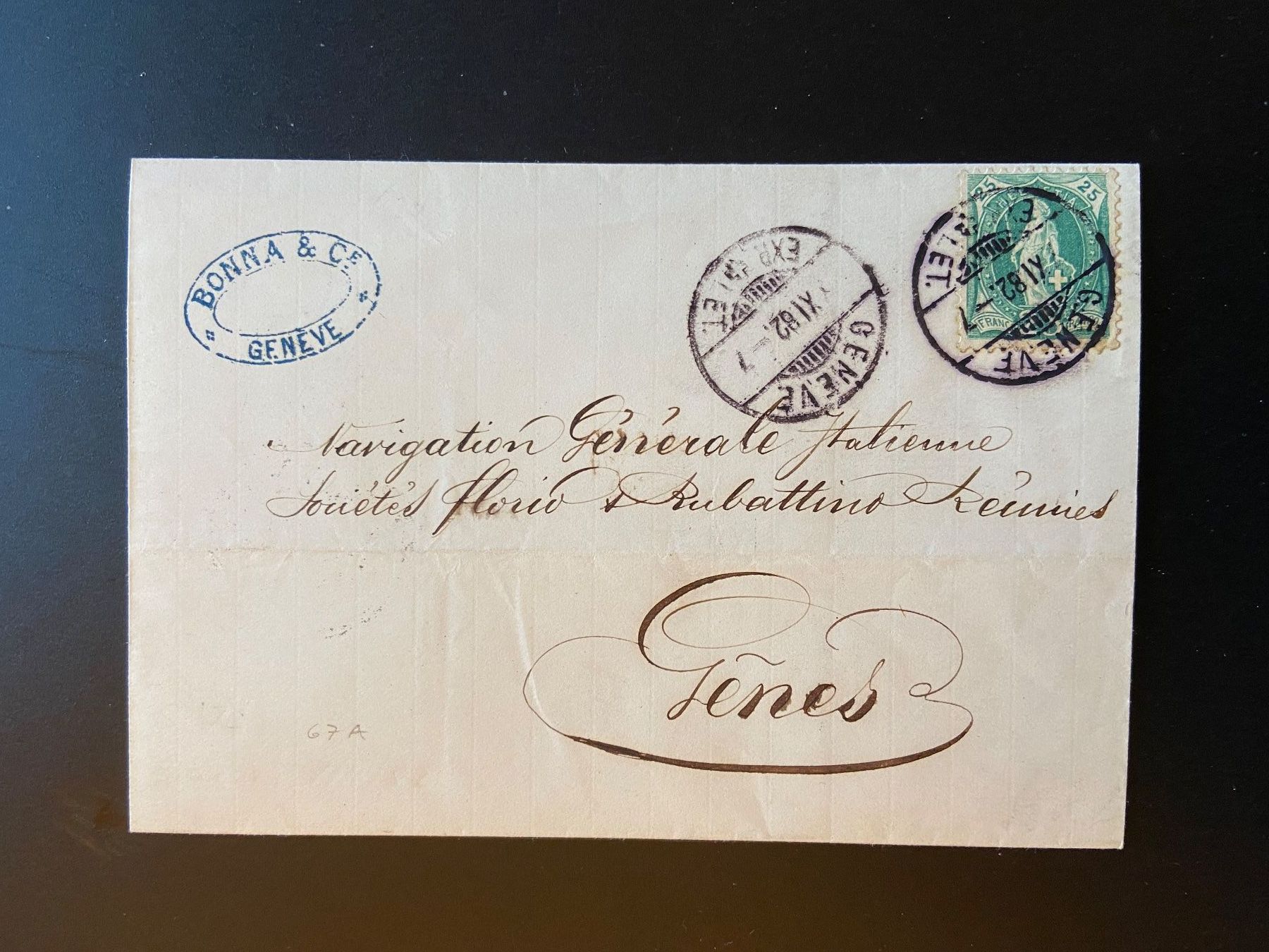Buste & buste per spedizione: Briefmarken Schweiz, Genf – Usato da Bauma venduto da dangru57