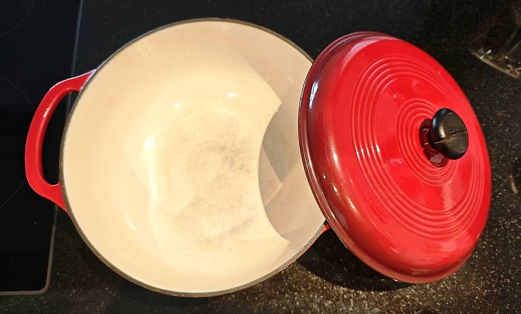 Pyrex Pentole: Pyrex Bräter Gusseisen – Usato da Staufen venduto da mel_q6xh 2