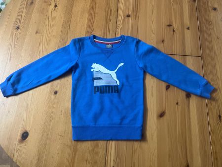 Puma Pullover Blau Grösse 104, neuwertig