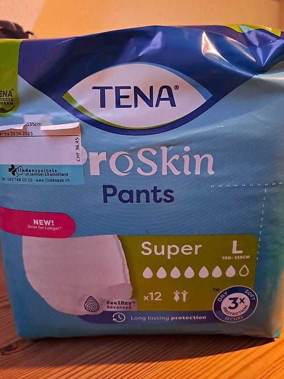 Windeleimer & Windeln: Tena Proskin Einlagen NOV – Gebraucht aus Bottenwil von Guguseli014