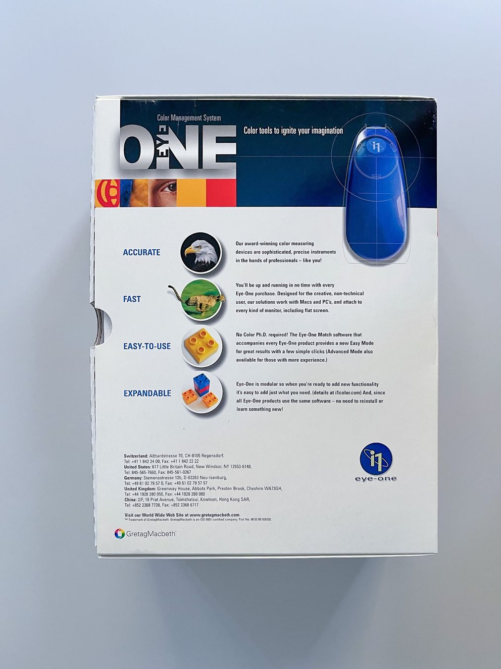 Misurare: Eye-One i1 Design Spektalphotometer – Usato da Bern venduto da Wstraub 5