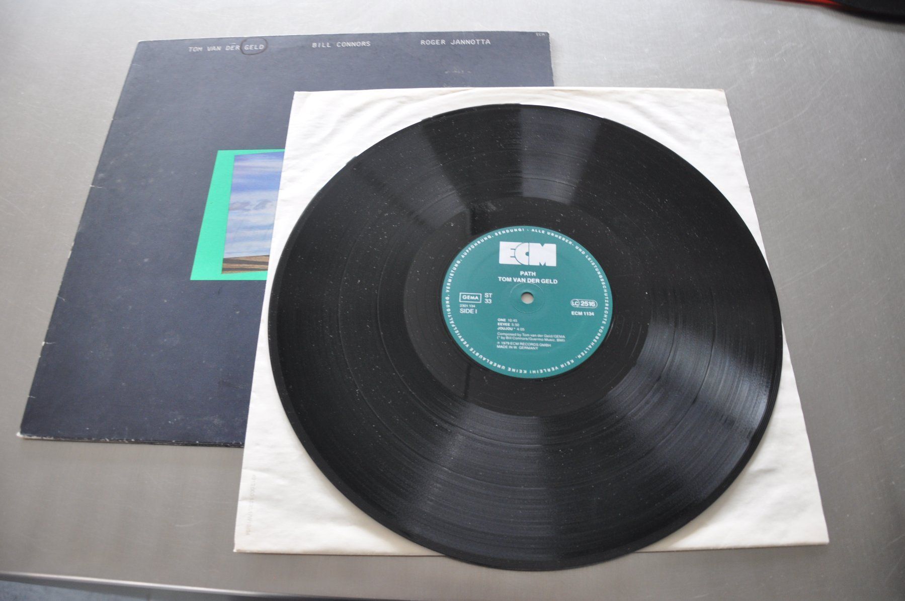 Dischi in vinile: ECM 1134 - TOM VAN DER GELD - PATH – Usato da Sion venduto da jaipur1401 2