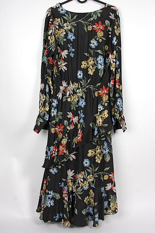 C&A Vestiti: YESSICA Kleid schwarz mit Blumenmuster – Usato da Zollikofen venduto da Restwert_Zollikofen 1