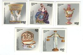 Briefmarken "Porzellan". Russland