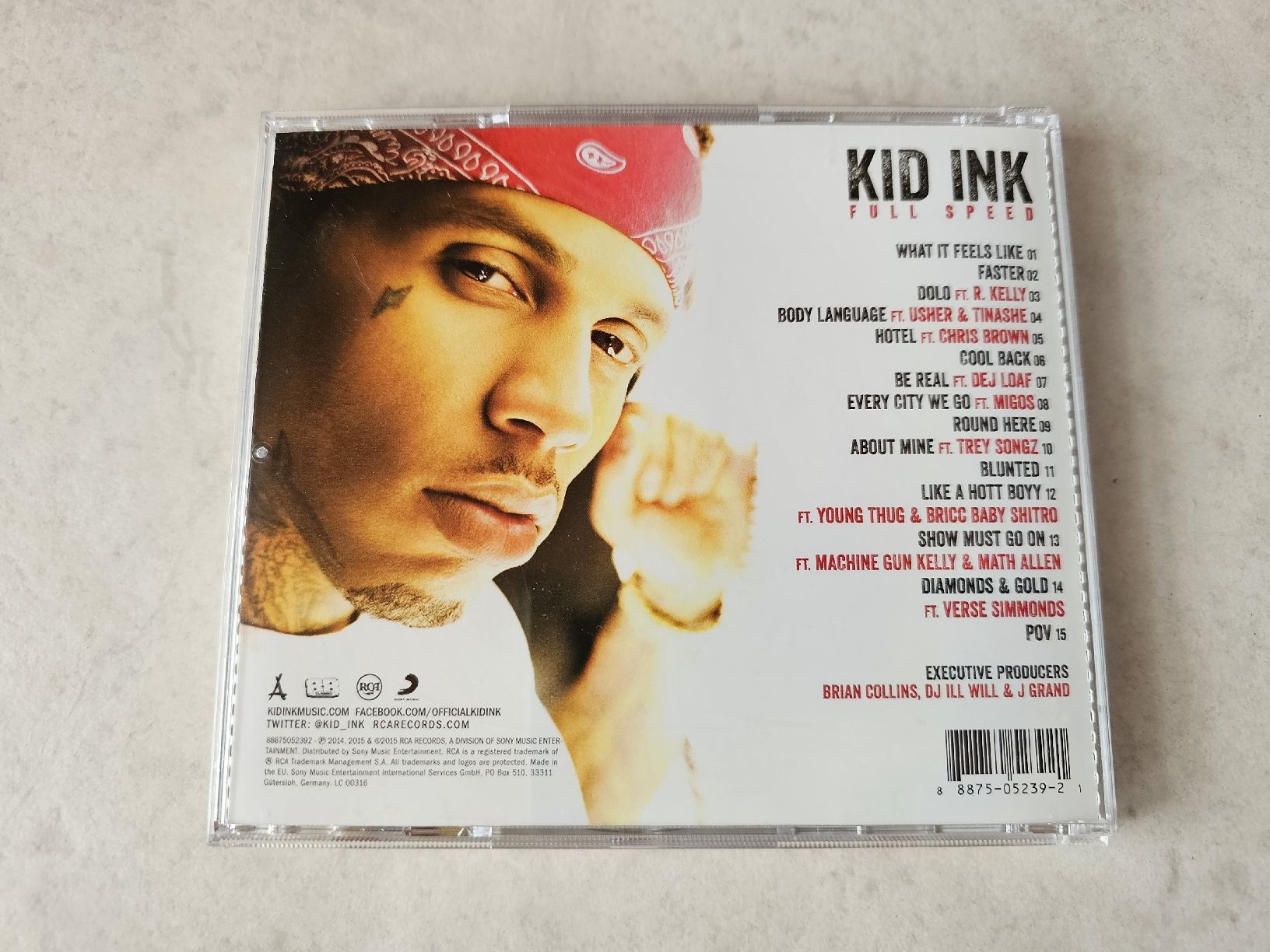 CD: Kid Ink  -  Full Speed – Usato da Schneisingen venduto da backstore24 1