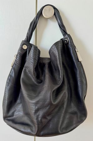 Wunderschöne schwarze Ledertasche von Coccinelle