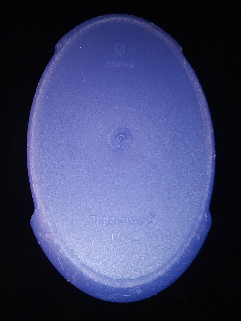 Tupperware Behälter & Ähnliches: TUPPERWARE Getränkekrug mit Deckel 1 L in Blau – Gebraucht aus Werdenberg von EXA-Secondhand 2