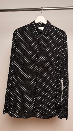 Saint Laurent Punkte schwarz