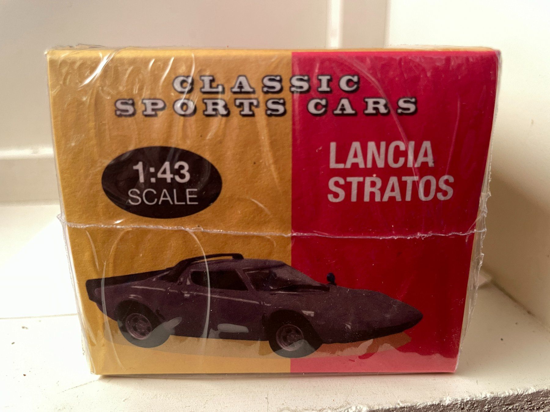 Lancia Modellini d'auto: Lancia Stratos V6, 1:43 – Nuovo e nell'imballaggio originale da Wohlen AG venduto da Erelpowerline