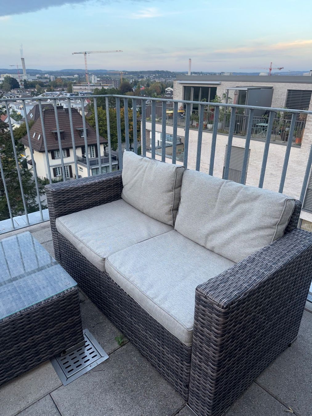 Sofas: Polyrattan Lounge-Set / Gartenlounge – D'occasion à Zürich par Jolye 2