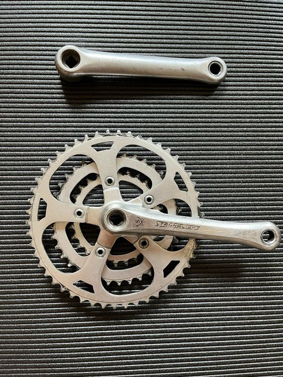 Axe Stronglight 124 Mm Vintage - Pour Vélo, Pas Pour Peugeot Ou MBK