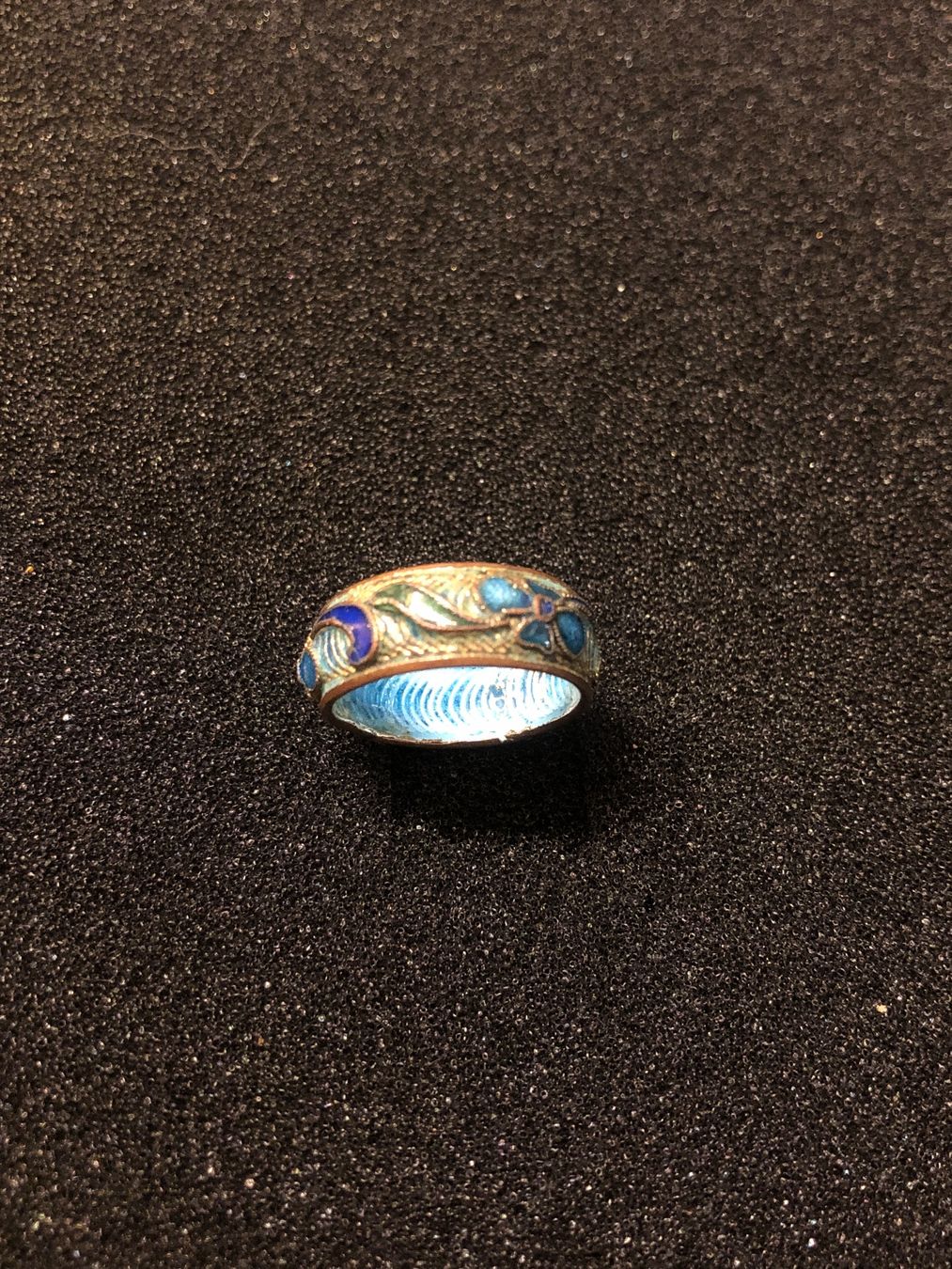 Anelli: Wunderschöner Vintage Cloisonné Ring – Usato da Adliswil venduto da Tito088 1