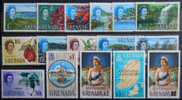 Grenada British Kat. 233-248 gest. 1967
