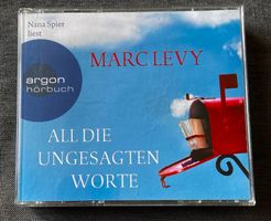 MARC LEVY - ALL DIE UNGESAGTEN WORTE Hörbuch