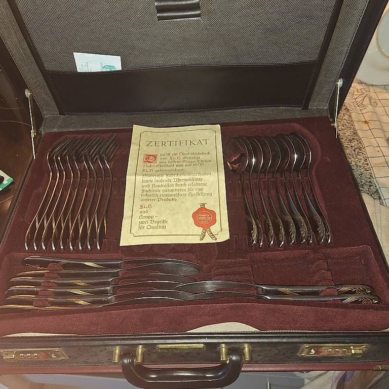 Solingen Bestecksets: Goldbesteck von Solingen – Neu (gemäss Beschreibung) aus Ermatingen von arr_7yxq 4