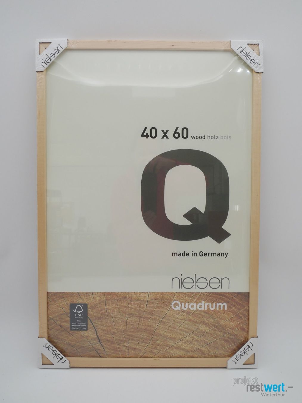 Cornici: NIELSEN Holzrahmen Quadrum 40x60 – Nuovo e nell'imballaggio originale da Winterthur venduto da Restwert_Winterthur