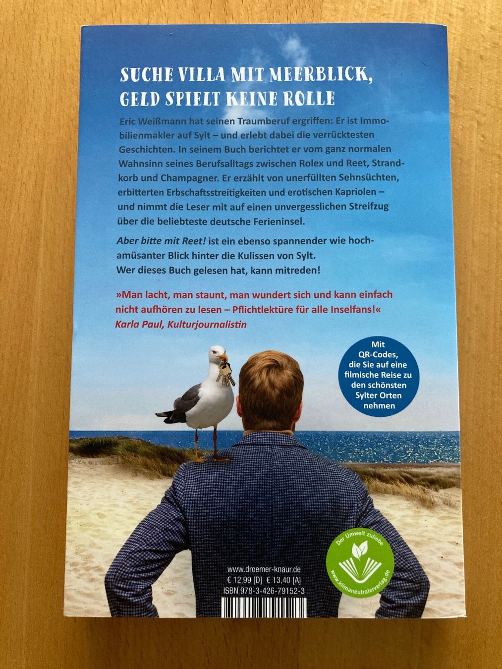 Libri: Aber bitte mit Reet! / Eric Weissmann – Usato da Dotzigen venduto da rapunzel03 1