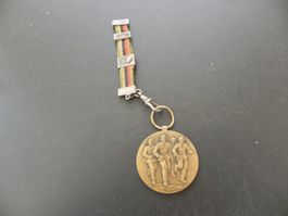 Medaille Sommer Mannschaftswettkampf 1958 mit Zunft Bändel