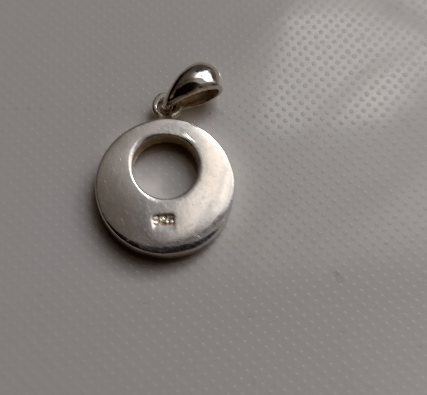 Ciondoli: ANHÄNGER SILBER 925 MIT PERLMUTT INLAY – Usato da Romanshorn venduto da BoutiqueA 2
