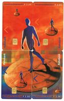 4 Telefonkarten Niederlande CRD-132.01-04 Rabobank Puzzle