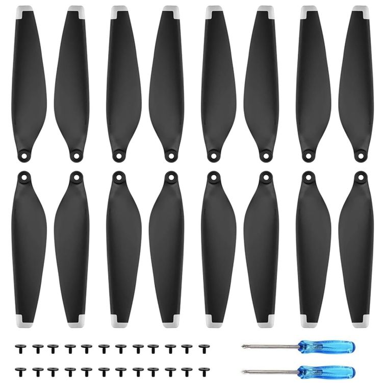 Ersatzpropeller zu DJI Mini 3 + 4 pro, Farbe sz/silb, 8 Paar Kaufen