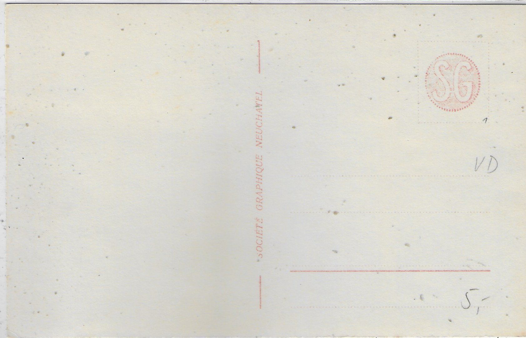 Cartoline postali: Ste. Croix - Hotel d'Espagne – Usato da Ettingen venduto da Kartenplanet 1