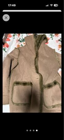 Manteau d'hiver chaud en fausse fourrure - Taille M/L!