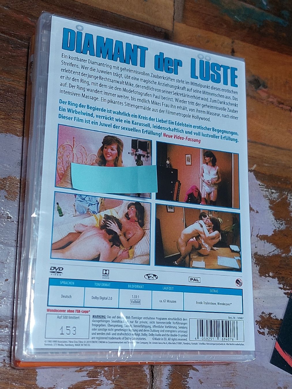 Tutti i DVDs: Diamant der Lüste, DVD Erotik OVP – Nuovo e nell'imballaggio originale da Winterthur venduto da Belzarek 2