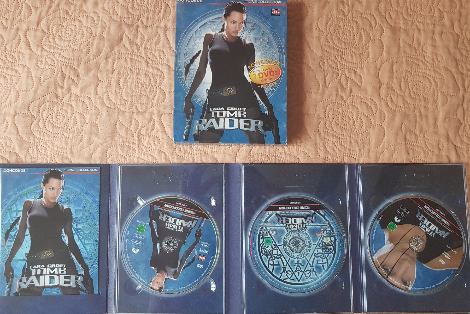 Alle DVDs: "Lara Croft"-Powerpack 3 DVD inklusive PC-Game – Gebraucht aus Thun von Shame