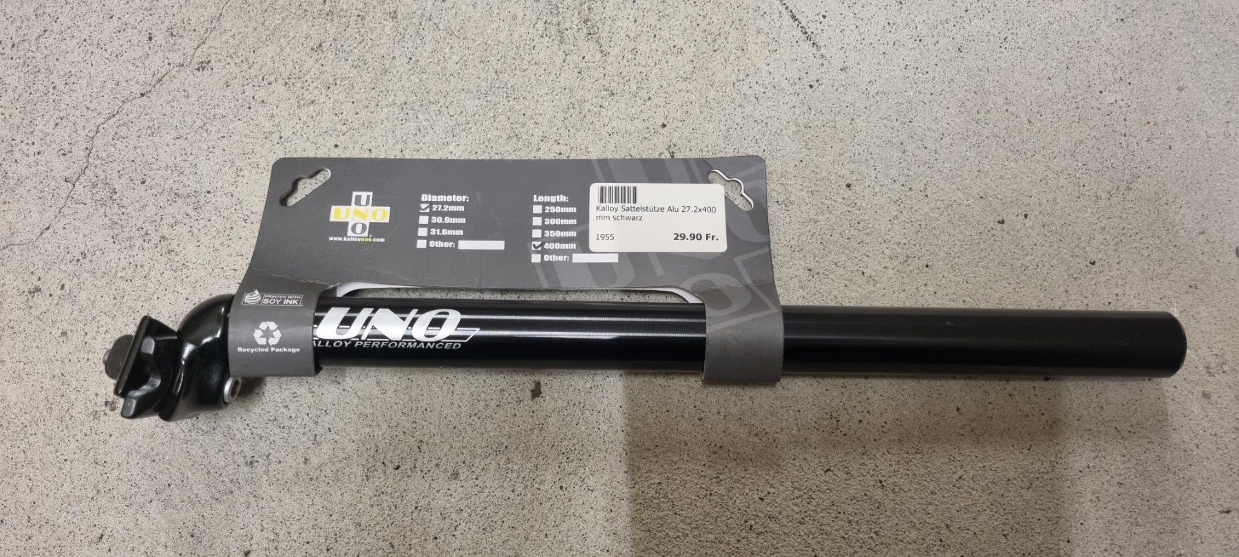 Pezzi di ricambio: Uno Sattelstütze 27,2 mm – Nuovo e nell'imballaggio originale da Zürich venduto da emi_rp8k