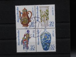 DDR 1982 Meissner Porzellan II gest.
