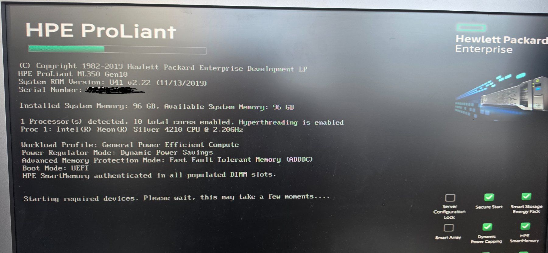 Hewlett Packard Server: HPE ProLiant ML350 Gen10 Tower – Gebraucht aus Urdorf von 895_8my2 6