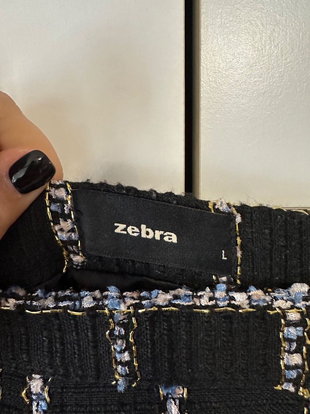 Zebra Gonne: Jupe kariert Zebra (L) – Usato da Schaan venduto da Hermine2018 1