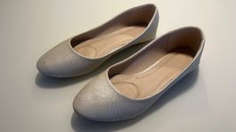 Ballerina, Farbe beige, Grösse 40