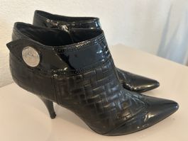 Bally Leder Stiefeletten Gr. 41 (passt auf 40)