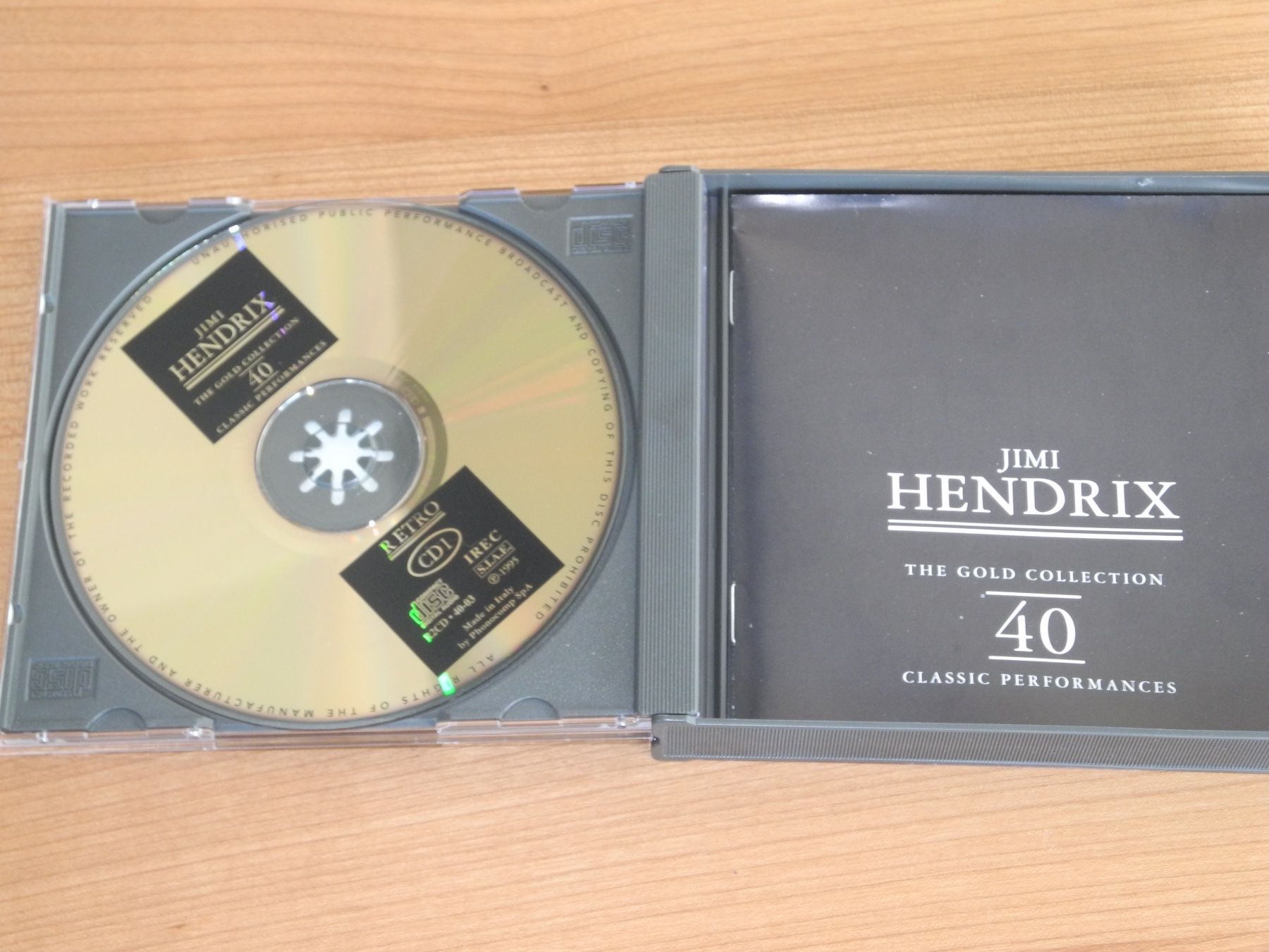 CDs: JIMI HENDRIX: THE GOLD COLLECTION - 2 CDs – Neu (gemäss Beschreibung) aus Fahrwangen von  2
