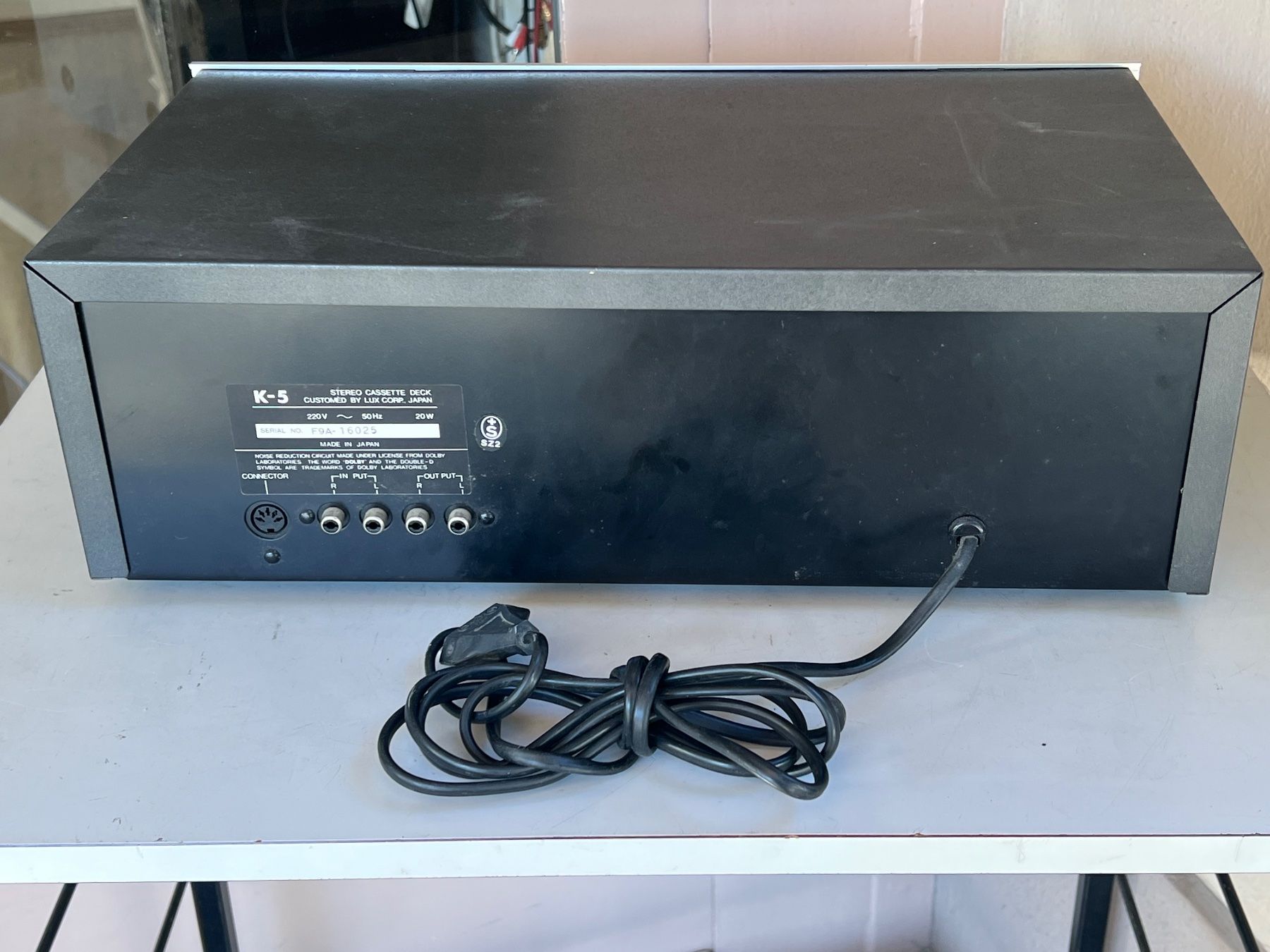 Luxman Registratori: Luxman K-5 Stereo Cassette Deck – Usato da Gebenstorf venduto da Secondtronik 4