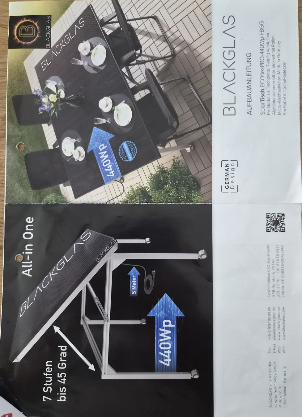 Tavoli: Solar Tisch – Usato da Villmergen venduto da zim_dj7m 7