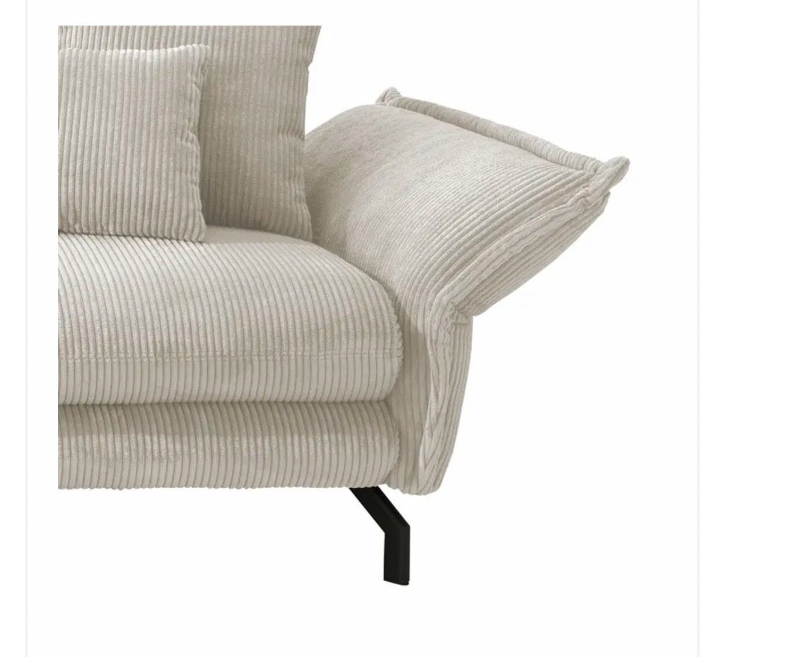 Divani: Pfister Ecksofa Lava Kord Beige – Usato da Müntschemier venduto da PetitBou01 3