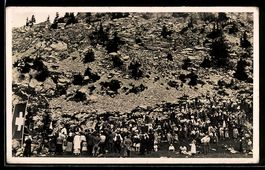 Foto-AK Crans-Montana, Religiöse Verans