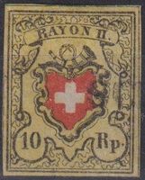 Sehr schöne Rayon 16II, interessante Entwertung +++
