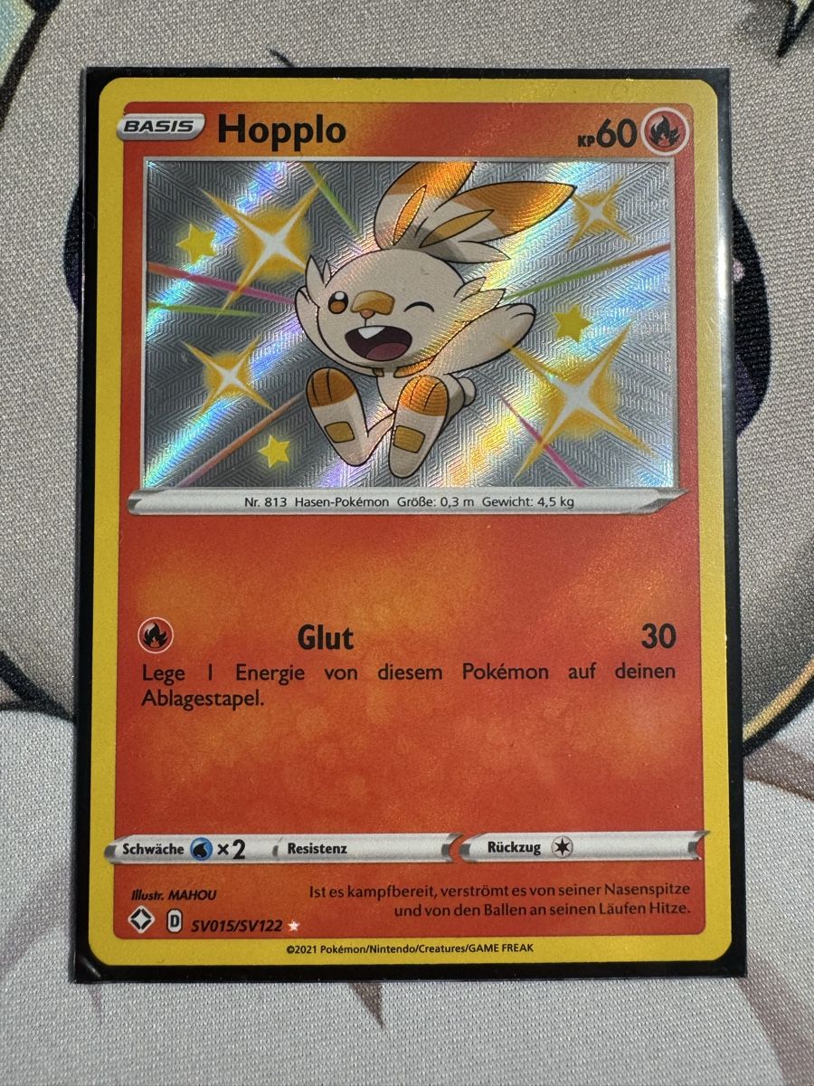 Pokémon Carte collezionabili: Hopplo SV015/SV122 DE – Nuovo (secondo la descrizione) da Therwil venduto da CarottiCards