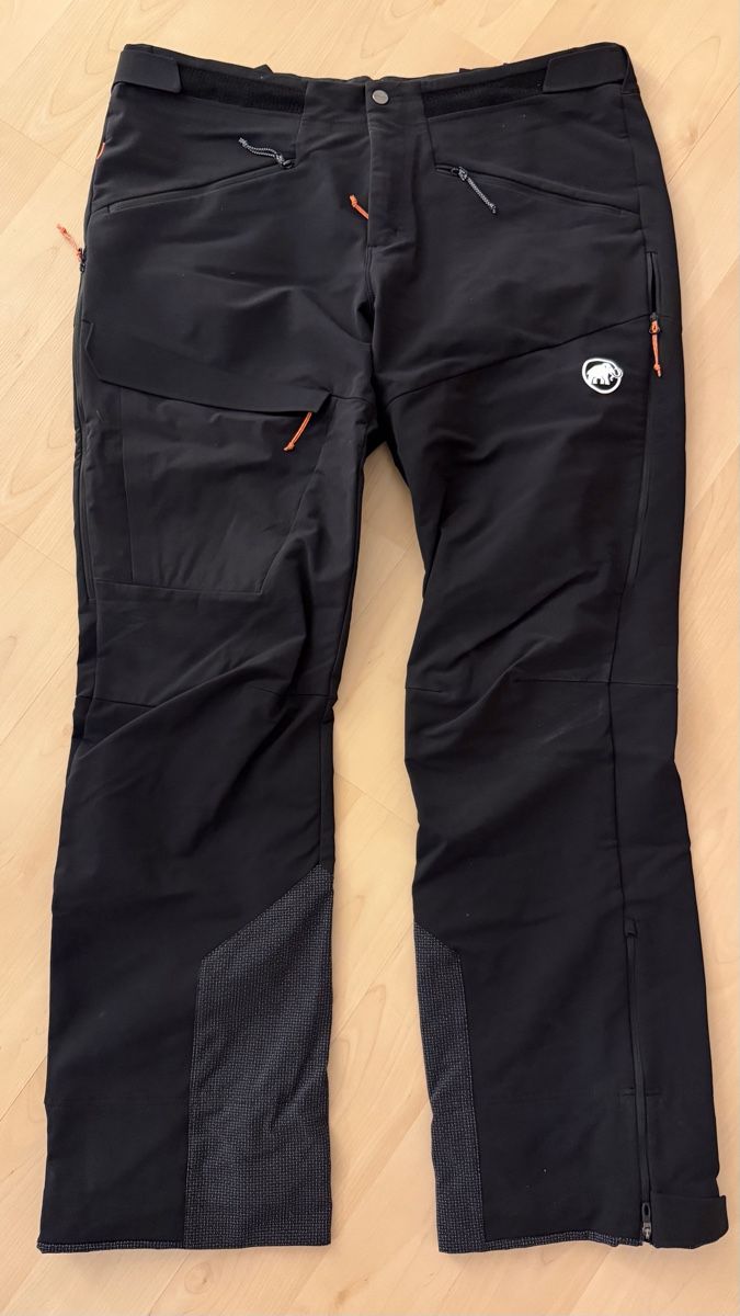 Mammut Pantaloni: Mammut Taiss Pro Softshell Pants 54 schwarz – Usato da Wallisellen venduto da zahner_61